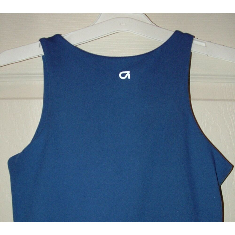 GAP FIT Blue Sz XS Sleeveless Soft Stretchy Removeable Pads Athletic Skort Dress - Picture 9 of 9